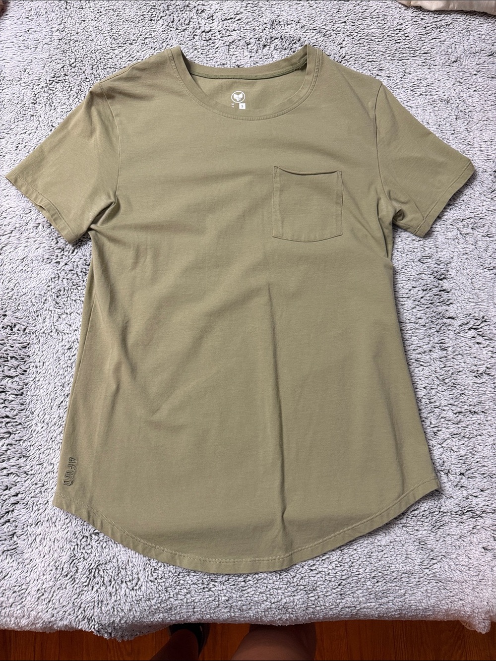 Classic Short Sleeve Pocket Tee - Olive Green